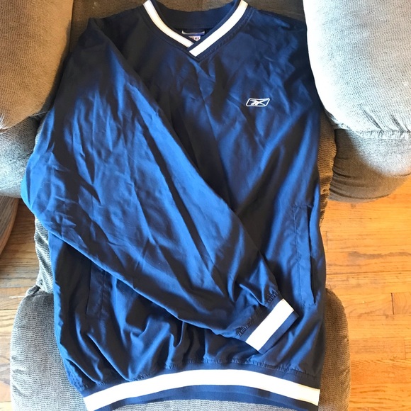 Reebok Other - Navy Y2K Reebok Pullover Windbreaker sz: M Reebok Other - Navy Y2K Reebok Pullover Windbreaker sz: M